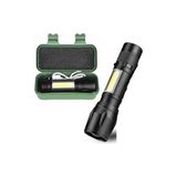 Cata CT-8024 10W El Feneri Ayarlanabilir Odak ve 3 LED Işık Modu ile Yüksek Performans - Beyaz