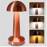 Cata Ct-8430 Lizbon Şarjlı Masa Lambası Rose Gold Dokunmatik Dimmerli 3 Renk Modlu Led Işık