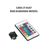 Cata CT-9147 RGB Kumanda Modül 20 mt Özellikleriyle Güçlü Işık Yönü Sağlar