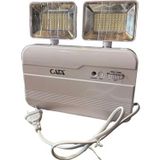 CATA CT-9172 Acil Aydınlatma Armatürü, Şarjlı, 2 Kademe Işık, 2200 Lümen, 2x10W, Beyaz