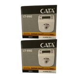 Cata CT-9182 Dijital Zaman Saati, 3680W, 16 Amper, Beyaz, 2 Adet CT-9182