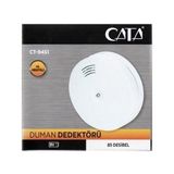 Cata CT-9451 Pilli Duman Dedektörü 85 dB Sesli Uyarı Özelliği ile Güvenliğinizi Artırır