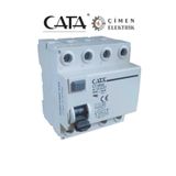 Cata Ct 9642 4x40a 30ma 6ka Trifaze Kaçak Akım Rölesi