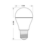 Cata E27 220V 12W 6400K Dimlenebilir LED Ampul - 12W 6400K BEYAZ IŞIK