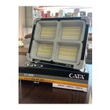 Cata Güneş Enerjili Solar 200W LED Projektör Taşınabilir Sarı Beyaz ve Çakar Işık Lamba