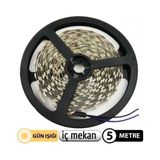 Cata Günışığı İç Mekan Şerit LED 5 mt 12 Volt 3200 Kelvin Renk Sıcaklığı Özellikli Aydınlatma CT-4481 - Gün Işığı