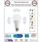 Cata Harekete Duyarlı Sensörlü Led Ampül 12 Watt - Beyaz 1 Ad