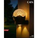 Cata Işıltı Led Duvar Aplik 15W 3200K Günışığı Ip44 Çift Taraflı Led Efektli (Dış Mekan)