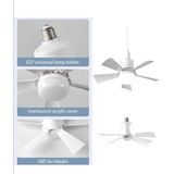 Cata Karayel Fan LED Işıklı Vantilatör 82W Kumandalı Ampul 3 Renk Dim Edilebilir - 75 - 100 W - Beyaz
