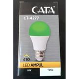 Cata Kırmızı Renk Led Ampul 9w E27 Duy Ct-4277
