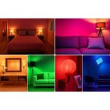 Cata Kumandalı RGB LED Ampul – 9W (850 lm), 6500K Beyaz Işık + Renkli Modlar, E27 Duy, Uzaktan Kumandalı
