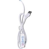 Cata LED Dimmer USB portu güç kaynağı uzatma kablosu aç kapa karartma anahtarı adaptör tuş beyaz tek renk LED 5-12V