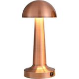 Cata Metalik CT-8430 Lizbon Şarjlı Masa Lambası Kablosuz-Pilli E14 Metal 34 x 48 - Altın