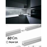 Cata Mutfak Tezgah Aydınlatma 60cm Beyaz Işık 10w Beyaz
