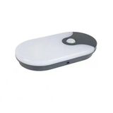 Cata Palermo Günışığı Sensörlü Oval 18W Led Duvar Aplik Dış Mekan Armatür 4000K 220 Volt 18 Watt Ip44