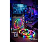 Cata Pixel Neon LED Set 5 Metre RGB Kumandalı Esnek Şerit Işık İç & Dış Mekan