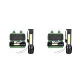 Cata Polis El Feneri Flaşörlü Ct-8024 2Li Paket