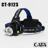 Cata Poyraz Kafa Feneri Şarjlı Lamba CT-9123 300 Lümen Su Geçirmez LED Özellikli