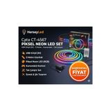 Cata RGB Akıllı Pixel Neon Led Seti Sese Duyarlı Çok Renkli 8w/1m