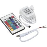Cata Rgb Şerit LED Için Modül ve Uzaktan Kumanda - Rgb Renk Kontrolcüsü CT-9146 - Siyah - Beyaz