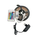 Cata Rgb Şerit LED Seti (5 Metre Rgb LED 352 Renk + Trafo + Rgb Kumanda)