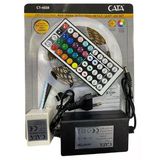 Cata Rgb Şerit Led Seti İç Mekan Üç Çip 5Mt Profesyonel 220V
