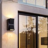 Cata Rodos 7 Watt Modern Duvar LED Aplik 3200K Gün Işığı Çift Yönlü Iç ve Dış Mekan Aplik IP44 - Standart