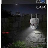 Cata Sensörlü Akıllı Dış Mekan Güvenlik Kamerası - Beyaz