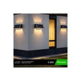 Cata SOLAR KABLOSUZ DIŞ MEKAN APLİK AYDINLATMA - 20 WATT 4 MERCEKLİ
