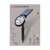 CATA000570 Cata 18W Solar Çim Kazığı Bahçe Armatürü Amber Ct-7320