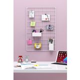 Catchme 40x60 Metal Fotoğraf Askısı Tel Pano Beyaz 4 Adet Mini Mandal 2 Adet Kıskaç Hediyelidir.