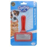 Cat&Doglife Kedi ve Köpekler İçin Telli Fırça Fosforlu