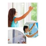 CATEKSSS 100*150 cm Hazır Pencere 5 mt Çift Taraflı Bant Hediye Kesilebilir Cırt Bant Değildir Tül - 100 x 150 cm