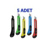 CATEKSSS 5 Adet Büyük Boy Plastik Maket Bıçağı - Falçata