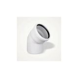 CATEKSSS 50X45 Pvc Dirsek 50'lik 45 Derece Pimaş Atık Su Borusu Dönüş Parçası