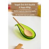 CATEKSSS Akrilik Yeşil Tezgah Üstü Kirli Kaşıklık & Kepçe Altlığı Akrilik Yeşil