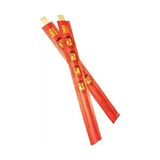 CATEKSSS Bambu Chopstick / Çin Çubuğu - 10 Çift - 24 cm Plastik Beyaz