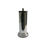 CATEKSSS Baza Ayağı Koltuk Ayağı Kanepe Ayağı Mobilya Ayağı Krom 15 cm (3/8" Kalın Dişli) Yeşil