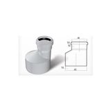 CATEKSSS Boru 75/50 Pvc Redüksiyon (2 Adet)
