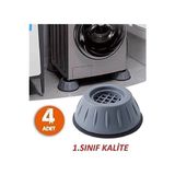CATEKSSS Çamaşır Makinası Titreşim Önleyici Pabuç, Titreşim Önleyici Ayak Plastik Çok Renkli 45 x 40
