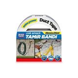 CATEKSSS Duct Tape Tamir Bandı Bez Bant Gri EN:48MM BOY:25MT