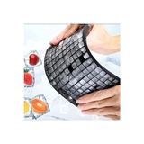 CATEKSSS Esnek Silikon Buz Kalıbı Mini Buz Küpleri 24X12X1 cm Silikon