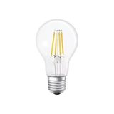 CATEKSSS Flament 6W 6500K A60 LED Ampul Kırılmaz Gövde Dim Edilebilir