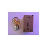 CATEKSSS G45 Filament Edison Tip Rustik E-27 Amber Cam Amber Işık Dimmerli 4 Watt 1800 Kelvin LED Ampul