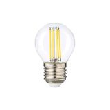 CATEKSSS G45 Şeffaf Cam E27 Mini LED Ampul - 3000 Kelvin Beyaz Cam Sarı Işık