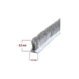 CATEKSSS Kalite - Alüminyum Pvc Kapı Pencere Cam Balkon Kıl Fitili En 6,7 - Kıl Uzunluğu 6,5 mm 1 mt Deri
