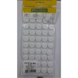 CATEKSSS Pacific Yuvarlak Yapışkanlı Sandalye Koltuk Mobilya Ayak Keçesi Felt 18 mm Beyaz (2 Adet)