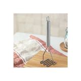 CATEKSSS Paslanmaz Metal Patates Ezici 24 cm Çelik