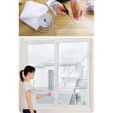 CATEKSSS Pencere Tek Kanatlı Sineklik Sinek Tülü 75X125 cm (4 Metre Cırt Bant) Tül
