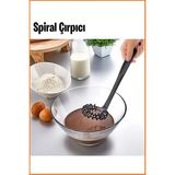 CATEKSSS Spiral Yumurta Çırpıcısı Plastik